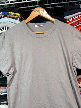 Buck mason grey basic t shirt
